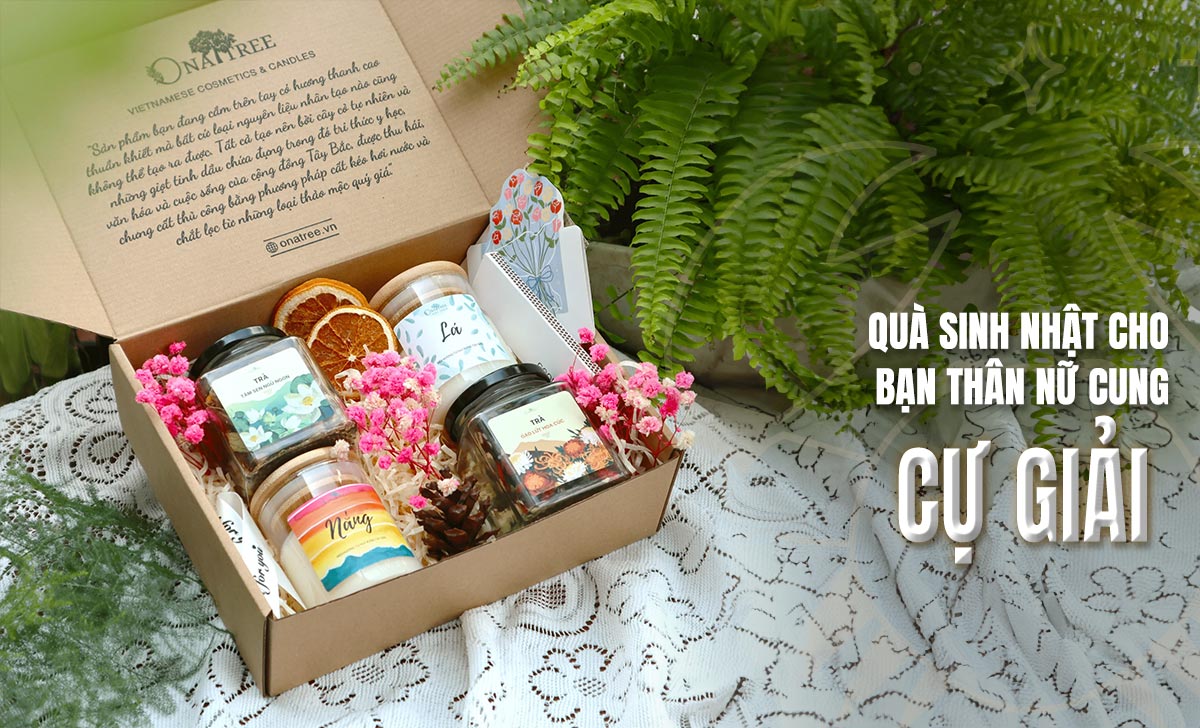 quà sinh nhật cho bạn thân nữ cung Cự Giải