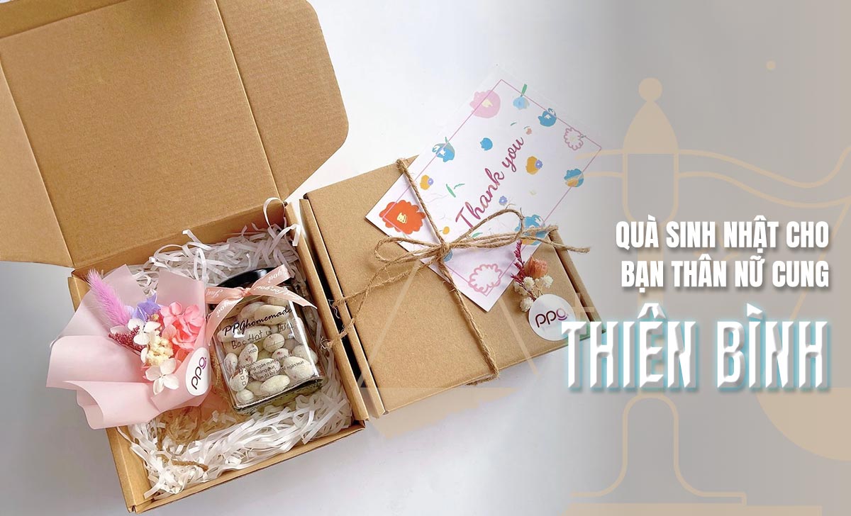quà sinh nhật cho bạn thân nữ cung Thiên Bình