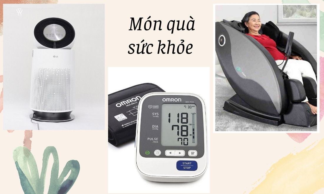 Top 30 Món Quà Tặng Bà Ngoại Ý Nghĩa Nhất Khiến Bà Cảm Động 7 qua tang cham soc suc khoe tien ich hang ngay cho ba