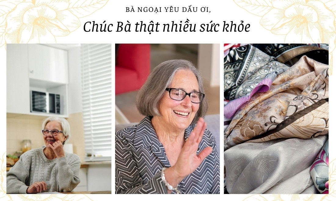 Top 30 Món Quà Tặng Bà Ngoại Ý Nghĩa Nhất Khiến Bà Cảm Động 6 qua tang thoi trang ca nhan cho ba ngoai