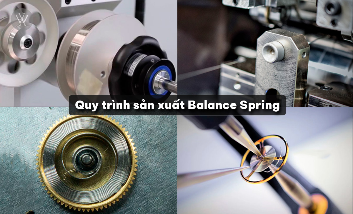 Balance Spring đồng hồ là gì? Quy trình, vật liệu chế tác 4 Quy trình sản xuất Balance Spring