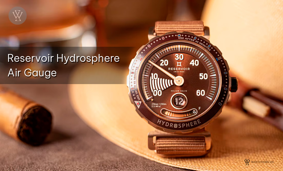 Jump hour là gì? 12 model đồng hồ nhảy giờ nổi bật nhất 10 Reservoir Hydrosphere Air Gauge