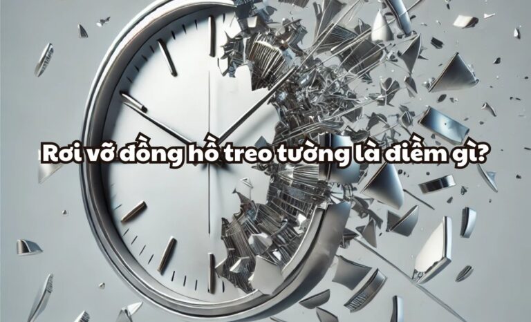 Rơi vỡ đồng hồ treo tường là điềm gì? Phải làm gì khi rơi vỡ đồng hồ?