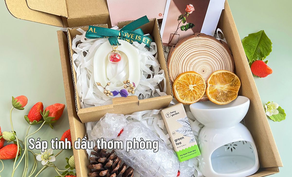 10 món quà tặng 20/11 độc đáo, hữu dụng cho thầy cô vui 4 Sáp tinh dầu thơm phòng