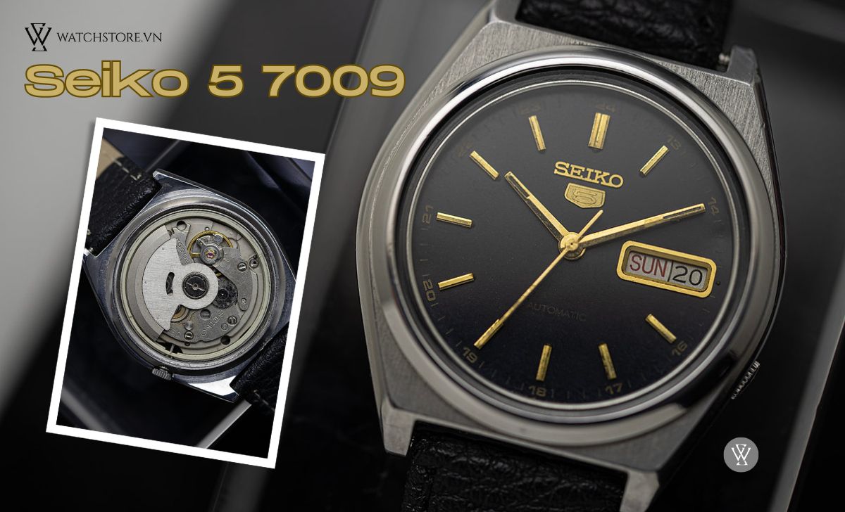 Danh sách 15 dòng đồng hồ Seiko cổ giá dưới $8000 độc đáo 2 Seiko 5 7009 Series