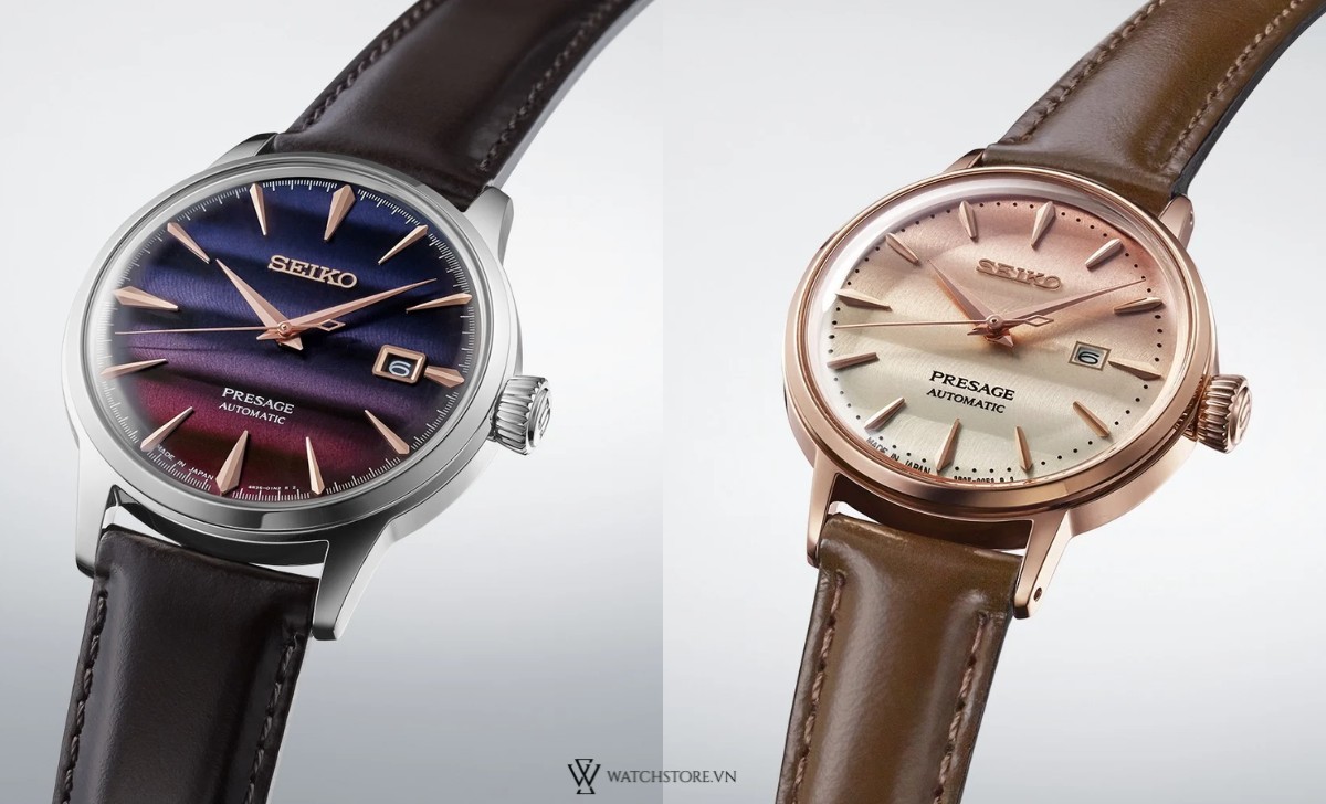 seiko cocktail 2024 mặt số chuyển màu gradient