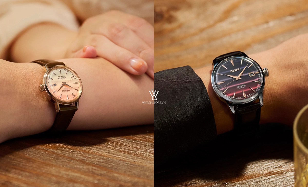 Seiko Cocktail 2024 vừa tay nam nữ