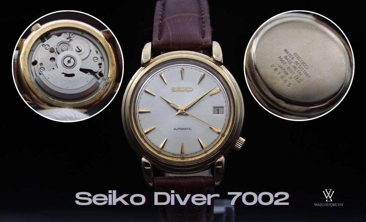 Danh sách 15 dòng đồng hồ Seiko cổ giá dưới $8000 độc đáo 6 Seiko Diver 7002 Series