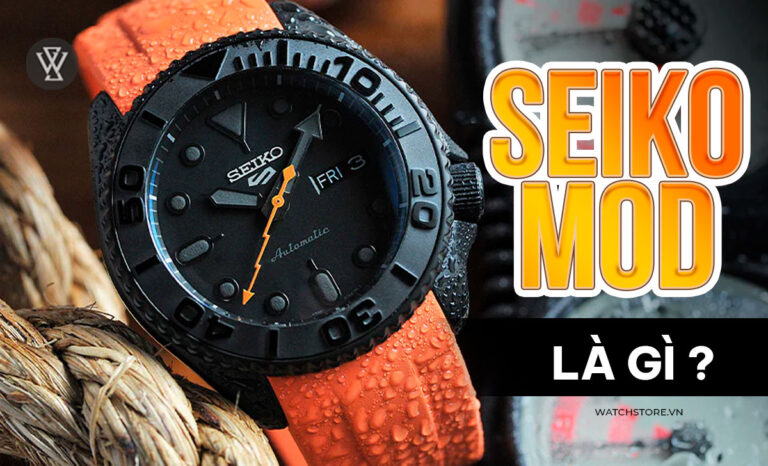 Seiko Mod là gì? Cách mod đồng hồ Seiko cho người mới