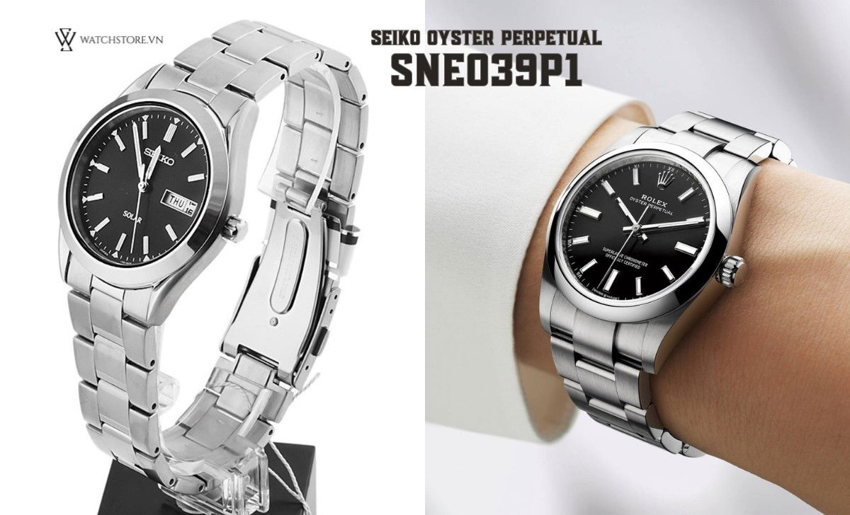 12 mẫu đồng hồ Seiko tiểu Rolex giá rẻ dưới 1000 USD nên mua 3 Seiko Oyster Perpetual SNE039P1