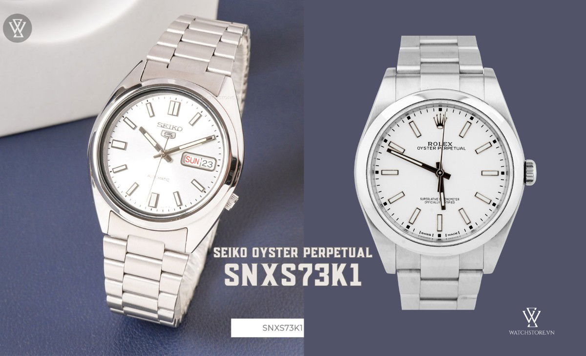 12 mẫu đồng hồ Seiko tiểu Rolex giá rẻ dưới 1000 USD nên mua 2 Seiko Oyster Perpetual SNXS73K1