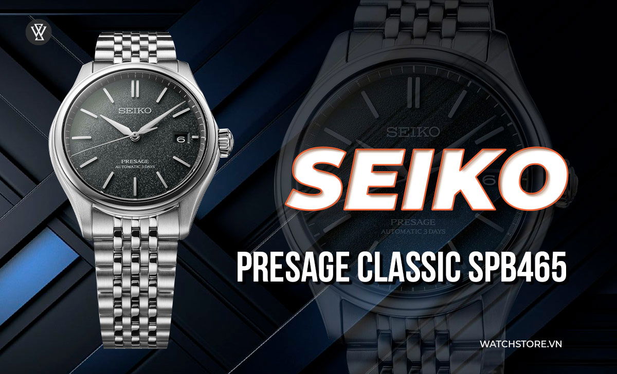 Top 15 mẫu đồng hồ Seiko mới nhất phát hành năm 2024 7 Seiko Presage Classic SPB465