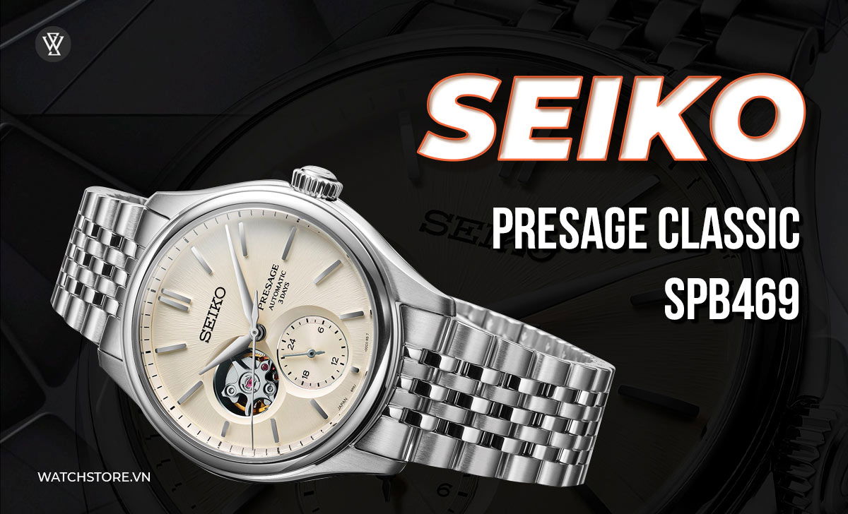 Top 15 mẫu đồng hồ Seiko mới nhất phát hành năm 2024 4 Seiko Presage Classic SPB469