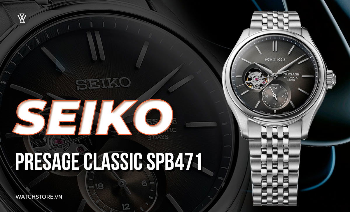 Top 15 mẫu đồng hồ Seiko mới nhất phát hành năm 2024 5 Seiko Presage Classic SPB471