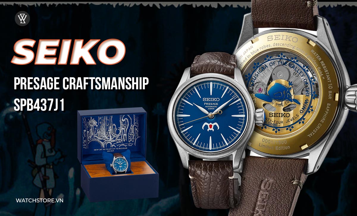 Top 15 mẫu đồng hồ Seiko mới nhất phát hành năm 2024 3 Seiko Presage Craftsmanship SPB437J1