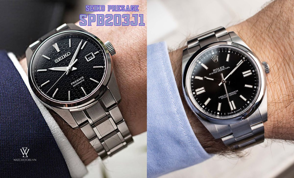 12 mẫu đồng hồ Seiko tiểu Rolex giá rẻ dưới 1000 USD nên mua 12 Seiko Oyster Presage SPB203J1