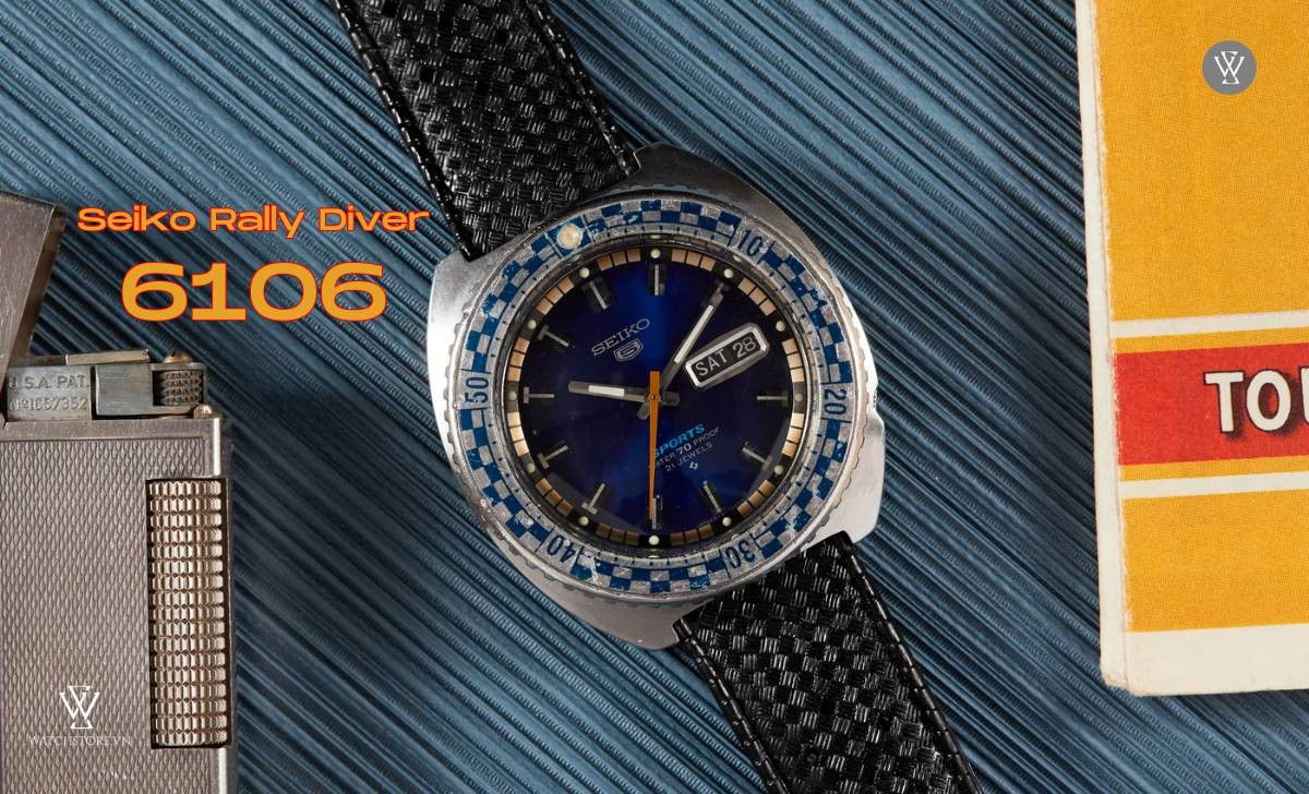 Danh sách 15 dòng đồng hồ Seiko cổ giá dưới $8000 độc đáo 11 Seiko Rally Diver 6106 Series