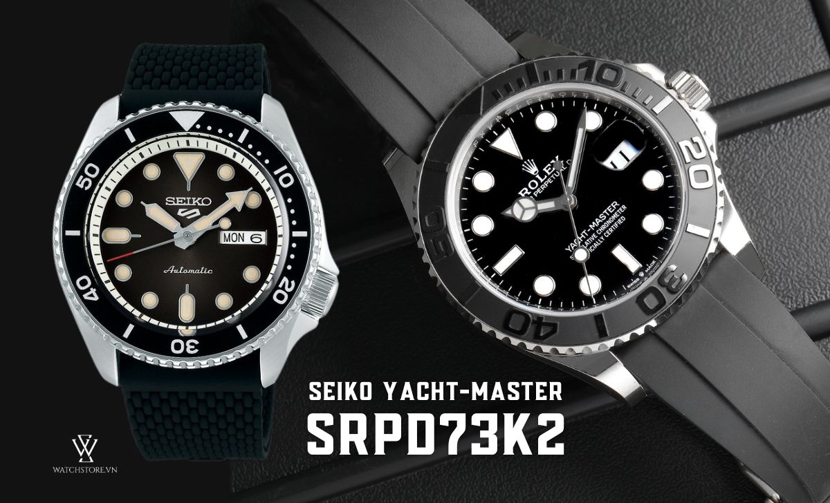 12 mẫu đồng hồ Seiko tiểu Rolex giá rẻ dưới 1000 USD nên mua 9 Seiko Yacht-Master SRPD73K2