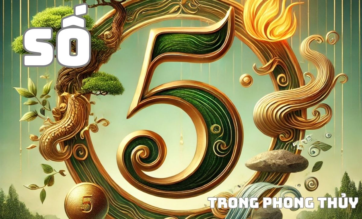 so 5 trong phong thuy