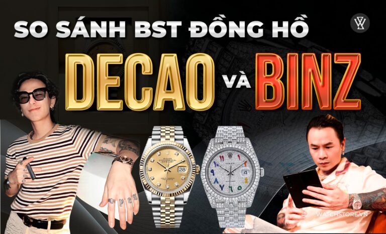 So sánh bộ sưu tập đồng hồ của Decao và Binz