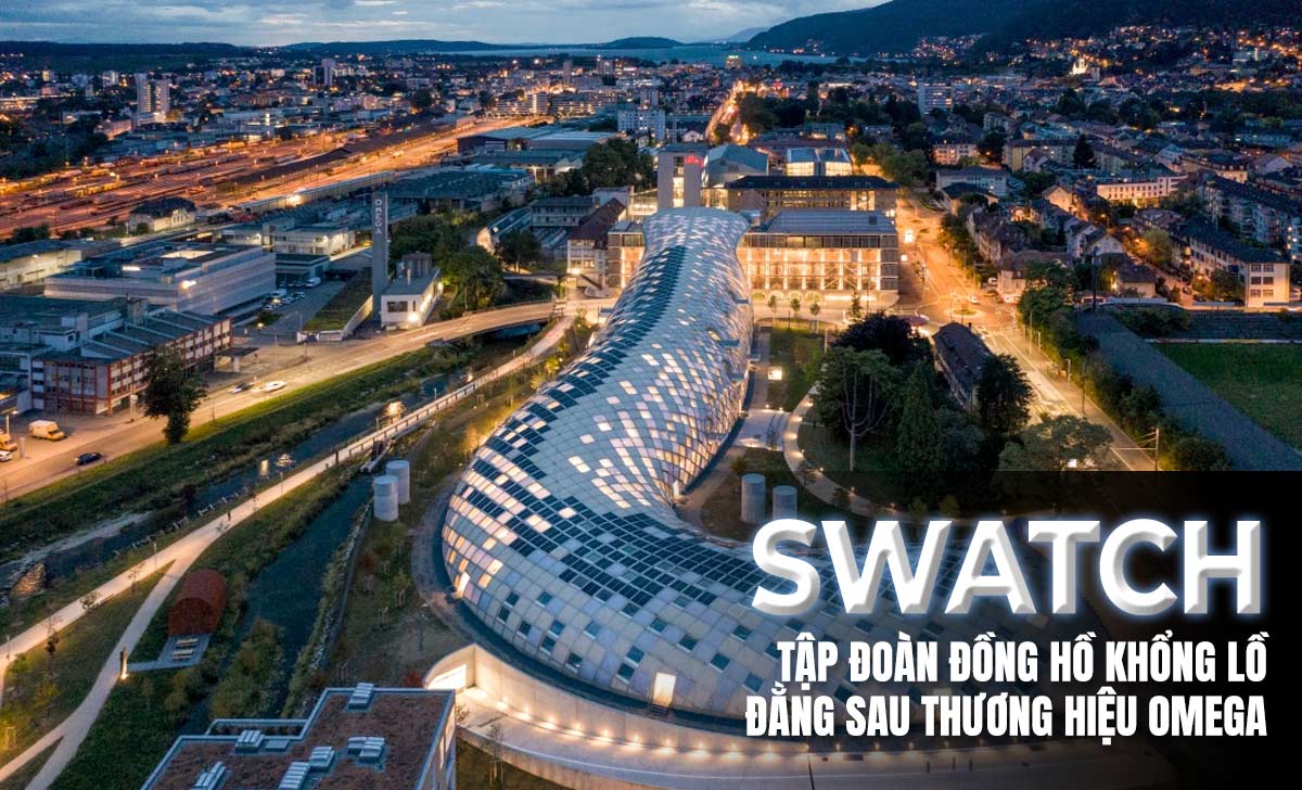 swatch tap doan dong ho khong lo dang sau thuong hieu omega