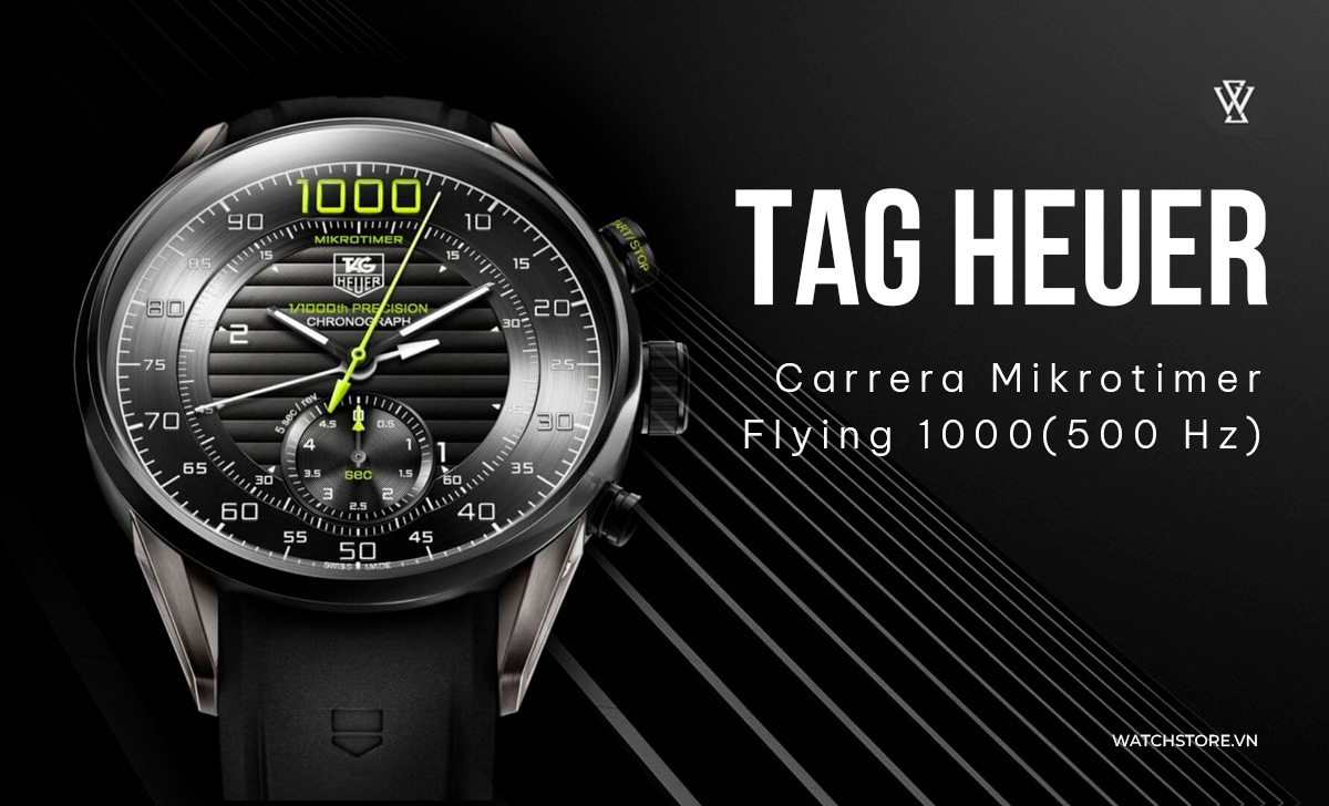 TAG Heuer Carrera Mikrotimer Flying 1000 500 Hz