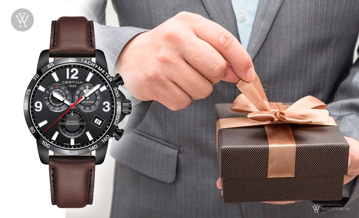 Tặng đồng hồ cho bạn trai