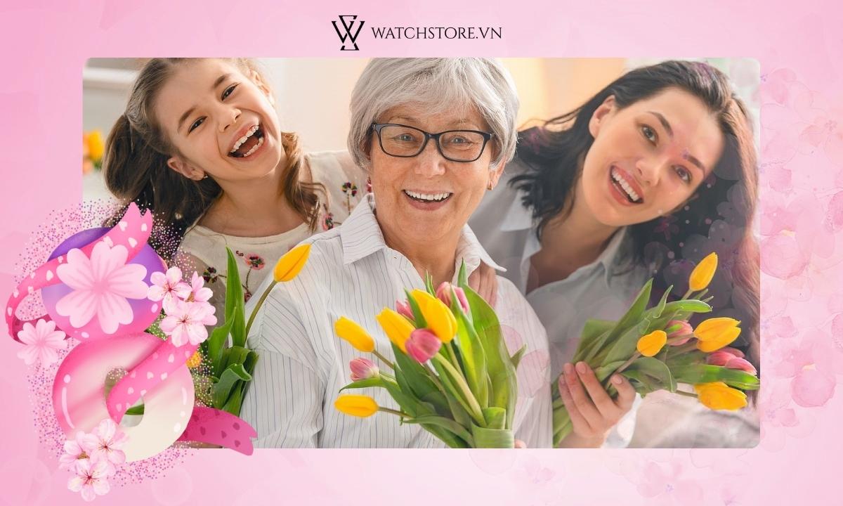 Tặng quà cho phái đẹp ngày 8/3 mang nhiều ý nghĩa