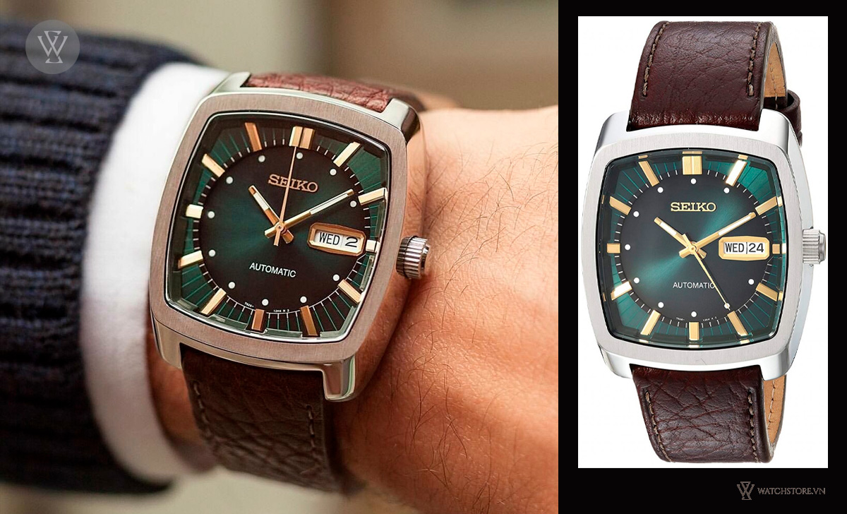 Nên đeo đồng hồ mặt vuông hay tròn phù hợp với bạn nhất? 2 Tay to hợp mặt vuông