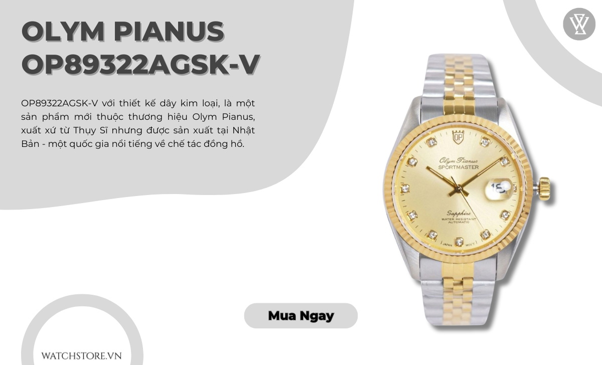 than so hoc so 3 nen deo dong ho mau gi olym pianus op89322agsk v