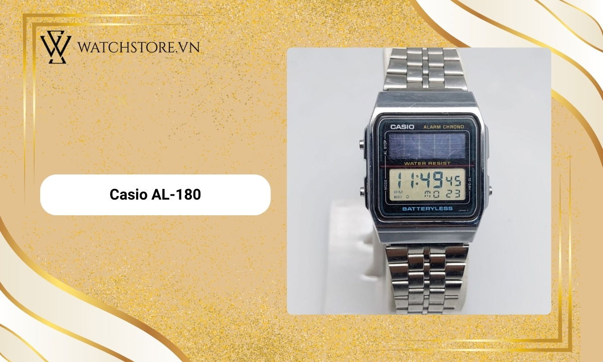Casio AL-180 vintage, dễ đeo