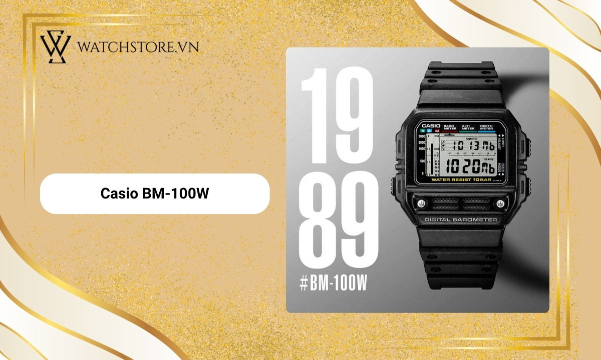 Casio BM-100W độ bền cao