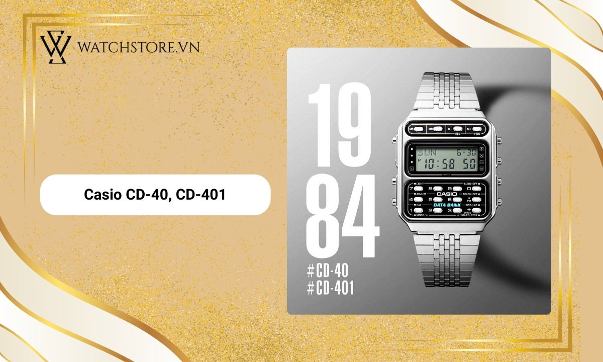 Đồng hồ Casio điện tử cổ, đa năng