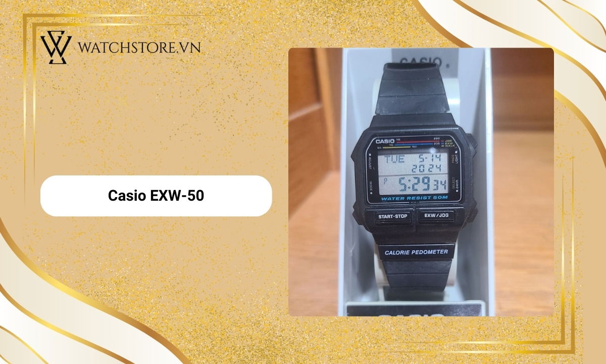 Đồng hồ Casio EXW-50 điện tử