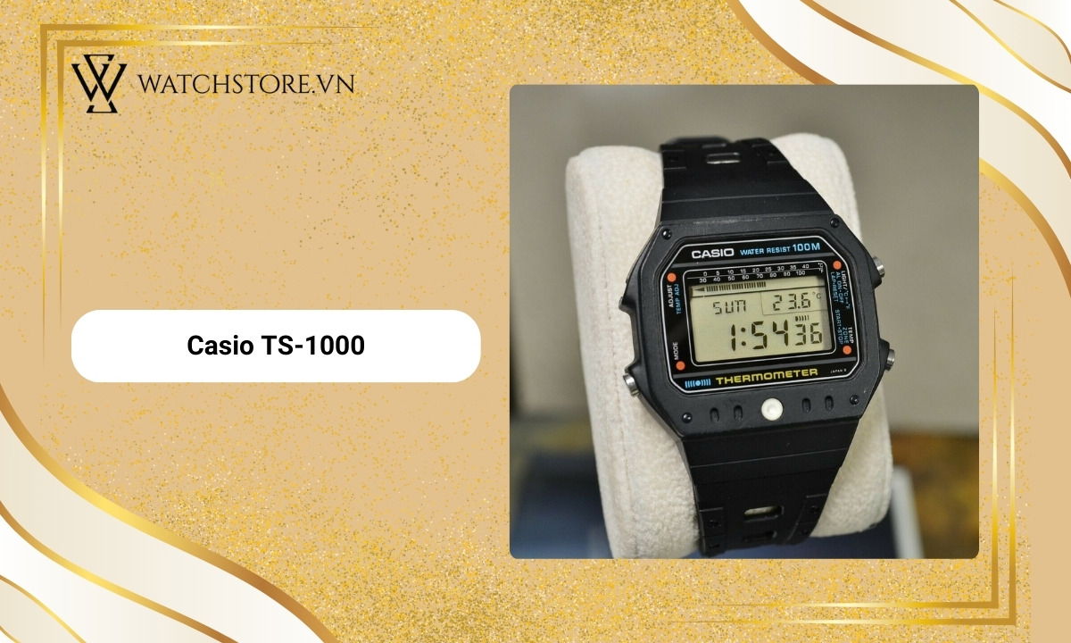 thap nien 1980 casio ts 1000 watchstore