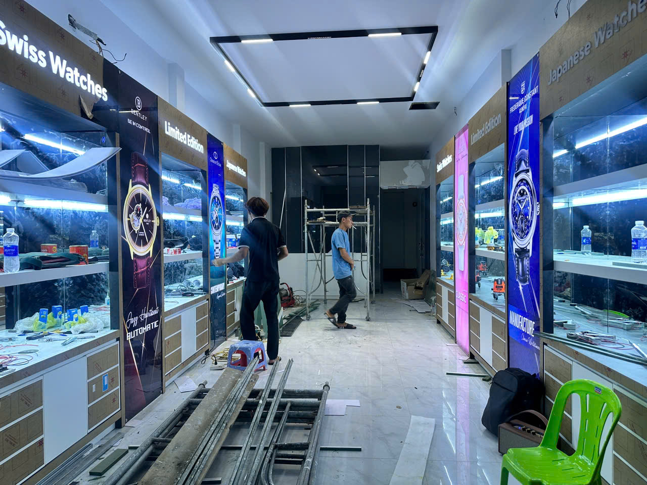 Quá trình thi công cửa hàng WatchStore thứ 5 tại 339 Đ. Lê Duẩn, Tân Chính, Thanh Khê, Đà Nẵng 11 thi cong cua hang tai 399 le duan da nang 1