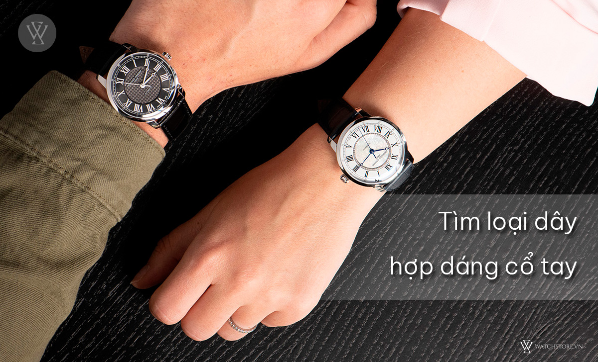 Tìm loại dây hợp dáng cổ tay
