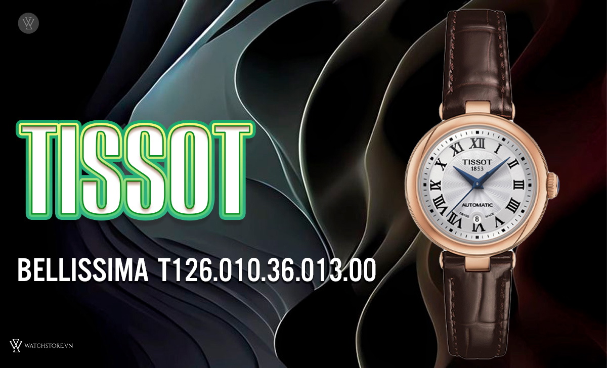 Top 5 mẫu đồng hồ Tissot nữ mới nhất 2024 4 Tissot Bellissima T126.010.36.013.00