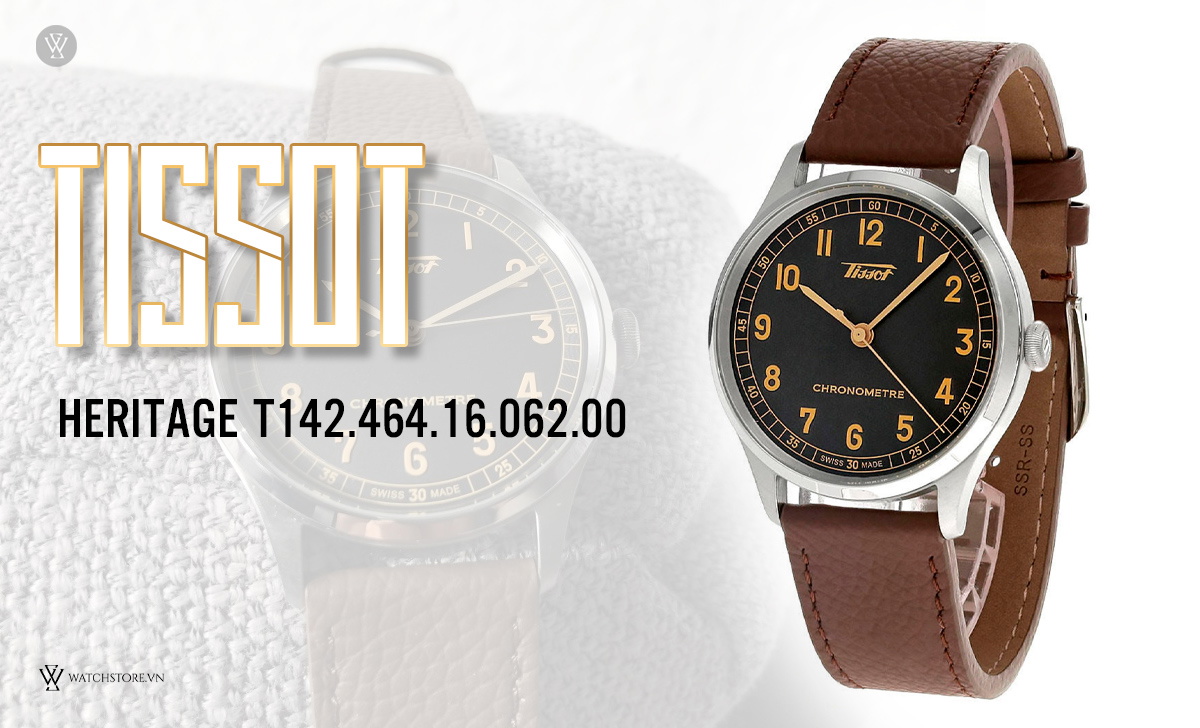 Top 5 mẫu đồng hồ Tissot nam mới nhất 2024 8 Tissot Heritage T142.464.16.062.00