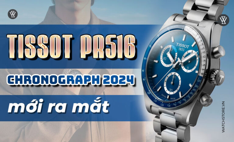 Tissot PR 516 Chronograph 2024 tái hiện thiết kế thập niên 70