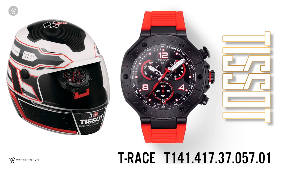 Top 5 mẫu đồng hồ Tissot nam mới nhất 2024 10 Tissot T-Race T141.417.37.057.01