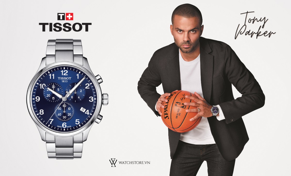 Tony Parker Đại sứ thương hiệu Tissot 