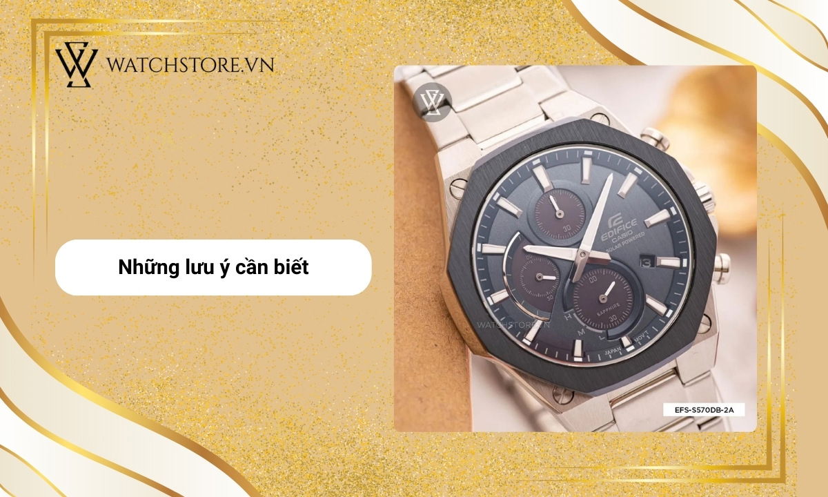 Lưu ý khi mua đồng hồ Tough Solar