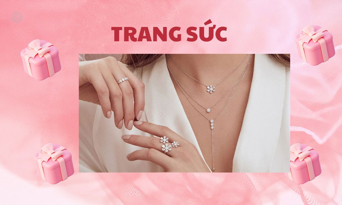 Phụ kiện tôn lên vẻ xinh đẹp cho phụ nữ 