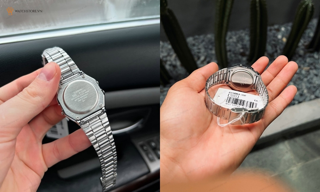 tư vấn đồng hồ Casio A158WA-1DF ảnh 1