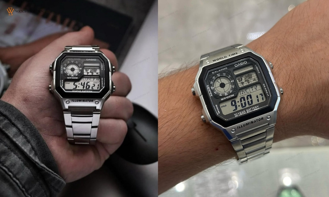 tư vấn đồng hồ Casio Nam AE-1200WHD-1A ảnh 1