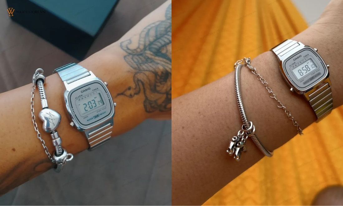 tư vấn đồng hồ Casio LA670WA-7DF ảnh 4