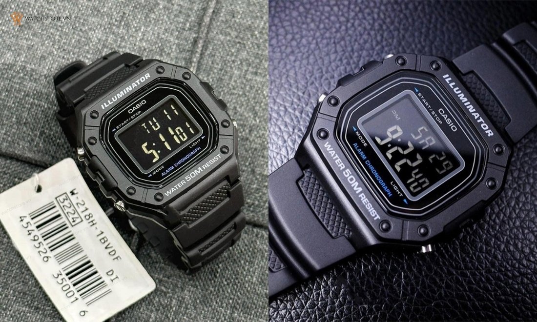 tư vấn Đồng Hồ Casio W-218H-1BVDF ảnh 2