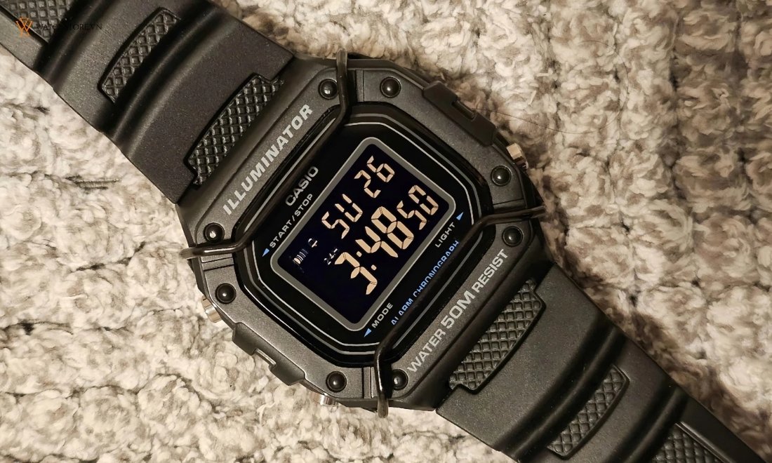 tư vấn Đồng Hồ Casio W-218H-1BVDF ảnh 3