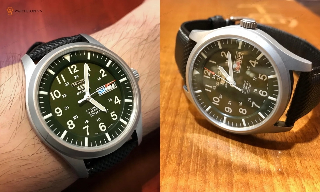 tư vấn hình ảnh thật đồng hồ Seiko SNZG09J1 ảnh 1